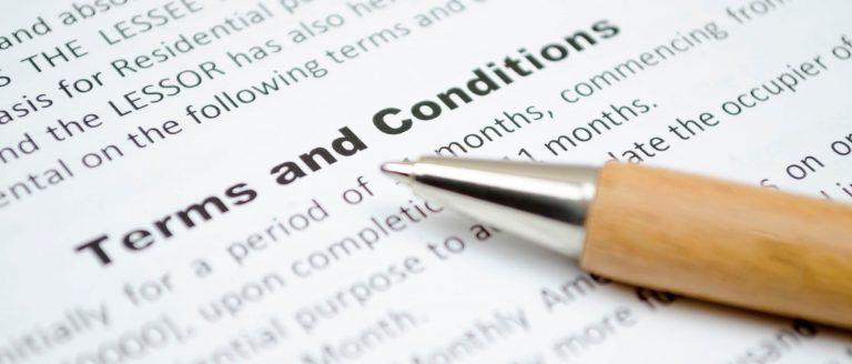 terms and conditions terms
